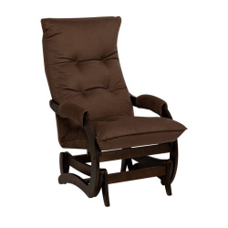 Кресло-маятник Leset Луно мокко Velur V23 на Vishop.by 