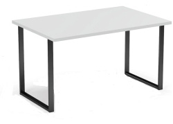 письменный стол mio tesoro bliss 120x66 белый черный на Vishop.by 