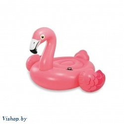 Надувная игрушка-плотик Intex Розовый фламинго 147х140х94 см 57558NP
