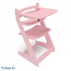 столик под ограничитель к стулу вырастайка светлый розовый на Vishop.by 