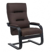 кресло для отдыха оскар leset коричневый/ венге на Vishop.by 