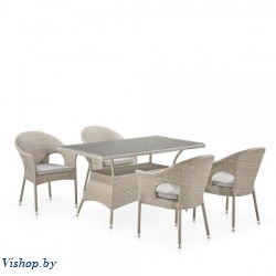 Комплект мебели T198C Y79C-W85 Latte (4+1)