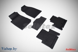 Резиновые коврики салона Сетка для Chevrolet TrailBlazer II 2012-2016 Черные