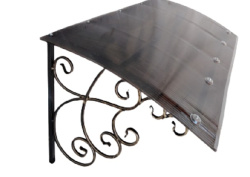 Козырек сварной КЗ-12 янтарь 