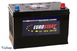 Автомобильный аккумулятор Eurostart Blue Asia R+ (100 А/ч)