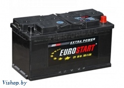 Автомобильный аккумулятор Eurostart Extra Power R+ (90 А/ч)