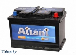 Автомобильный аккумулятор Atlant Blue R+ (75 А/ч)