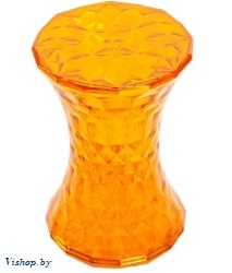 стул-пуф stone прозрачный оранжевый на Vishop.by 