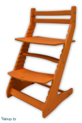 стул вырастайка 2 оранжевый на Vishop.by 
