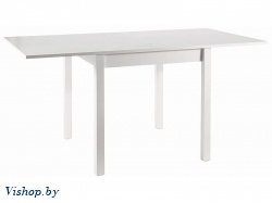 стол обеденный signal flip раскладной белый мат на Vishop.by 