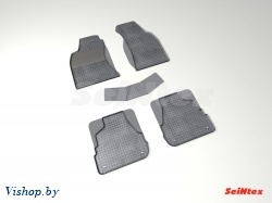Резиновые коврики салона Сетка для Audi A6 C5 2001-2005 Черные