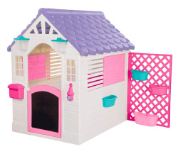 Домик для детской площадки Dolu Garden Play house 2578 розовый