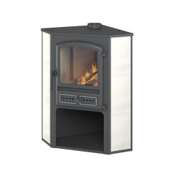 Камин ЭТНА (БКД) угловой Бежевый