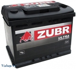 Автомобильный аккумулятор Zubr Ultra L+ (60 А/ч)