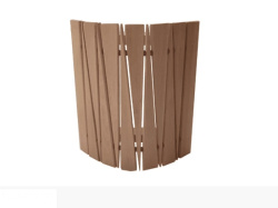 Абажур простой угловой МУ-4 