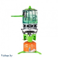 Горелка газовая туристическая Fire-Maple Star X3 зеленый