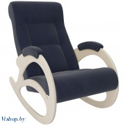 Кресло-качалка модель 4 б/л Verona Denim Blue сливочный на Vishop.by 
