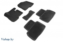 Коврики салона EVA 3D ромб для Hyundai ix35 2010-2015 Черные