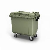 Мусорный контейнер 660 л (зеленый)
