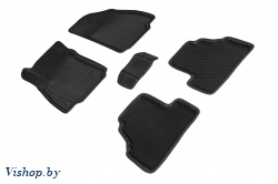 Коврики салона EVA 3D соты для Opel Mokka 2012-2017 Черные