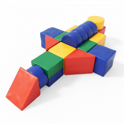 Мягкий конструктор Звездолёт Romana ДМФ-МК-13.90.21