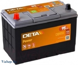 Автомобильный аккумулятор Deta Power DB955 (95 А/ч)