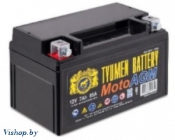 Мотоаккумулятор Tyumen Battery YTX7 (7 А/ч)