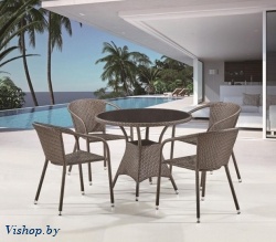 Комплект мебели T197ANS-W53 Y137C-W53 Brown 4Pcs