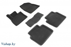 Коврики салона EVA 3D ромб для Mazda 6 2012- Черные