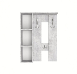 вешалка настенная артём-мебель сн-100.44 бетон спаркс лайт на Vishop.by 