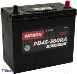Автомобильный аккумулятор Patron Asia PB45-360RA (45 А/ч)