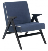 кресло для отдыха вест verona denim blue шпон венге на Vishop.by 