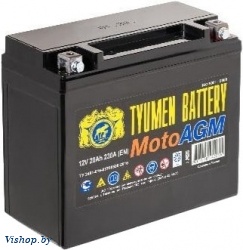 Мотоаккумулятор Tyumen Battery YTX20 (20 А/ч)