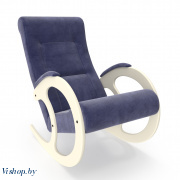 Кресло-качалка Модель 3 Verona Denim Blue сливочный на Vishop.by 
