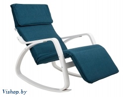 Кресло-качалка Calviano Relax 1106 синее на Vishop.by 