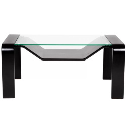 стол журнальный гурон 1 черный матовый на Vishop.by 