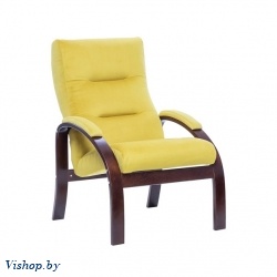кресло leset лион velur v 28 орех текстура на Vishop.by 