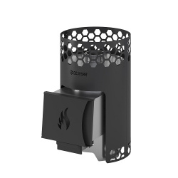 Печь для бани Везувий Чёрная Пчёлка INOX (ИНОКС)