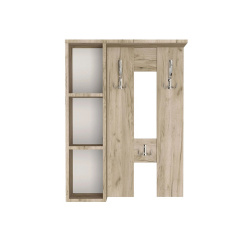 вешалка настенная артём-мебель сн-100.44 дуб крафт серый на Vishop.by 