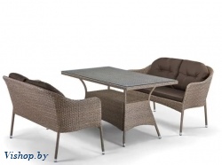 Комплект мебели с диванами T198B S54B-W56 Light Brown