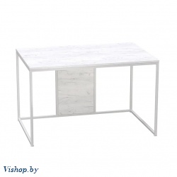 письменный стол dt-1 белый опоры белые на Vishop.by 