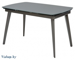 стол обеденный mebelart eliot 120 антрацит матовый/серый на Vishop.by 