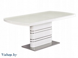стол обеденный signal gucci раскладной белый лак на Vishop.by 