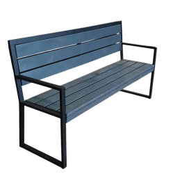 Скамейка садовая Мастер 9 графит