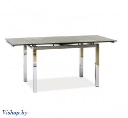стол обеденный signal gd017 серый хром на Vishop.by 