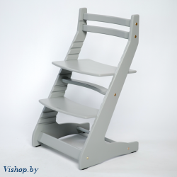 растущий стул вырастайка eco prime 2 серый на Vishop.by 
