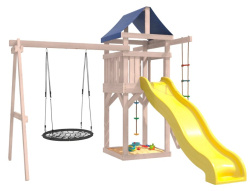 Игровой комплекс National Tree Company с качелями гнездо IgroWoods ДНП-12