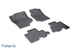 Резиновые коврики салона Сетка для Chevrolet TrailBlazer 2001-2012 Черные