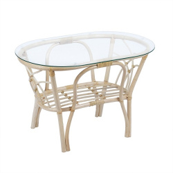 IND Стол Багама овальный натуральный 