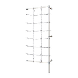 Комплект с канатным лазом пристенный Romana Dop7 6.18.00-45 белый прованс